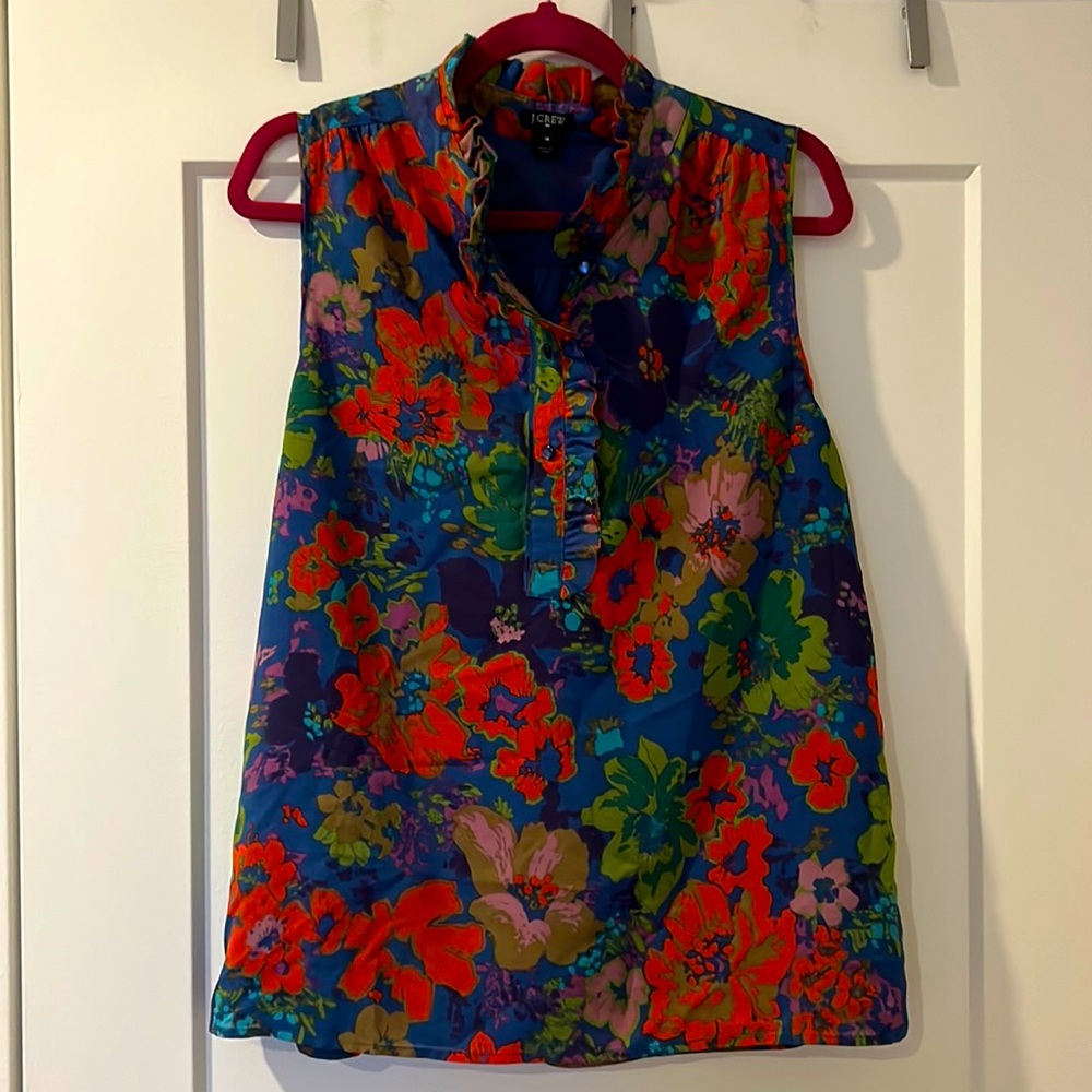 J.Crew Factory Floral Blouse